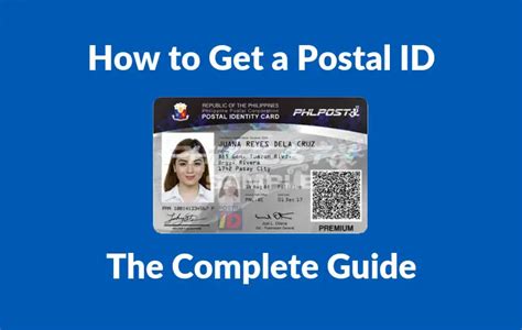How to Get a Postal ID: Requirements, Fees and .